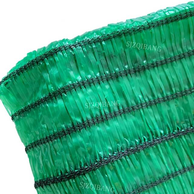 Durable Versatile Woven Green Sun Shade Mesh